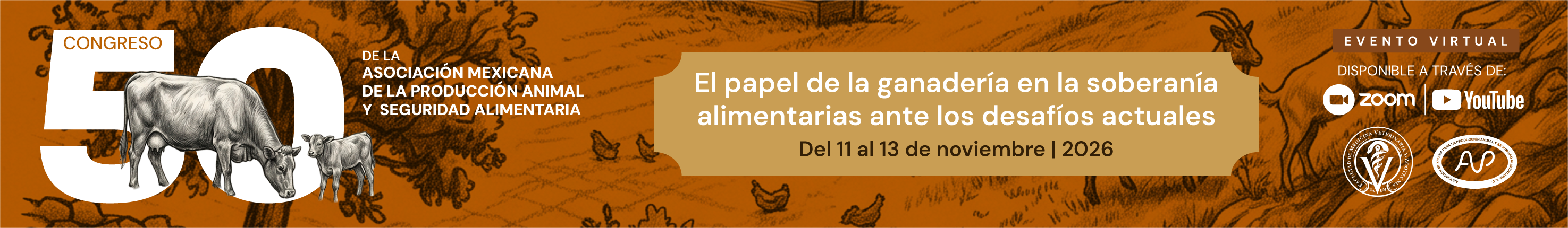 50 CONGRESO, EL PAPEL DE LA GANADERÍA EN LA SOBERANÍA ALIMENTARIA ANTE LOS DESAFÍOS ACTUALES